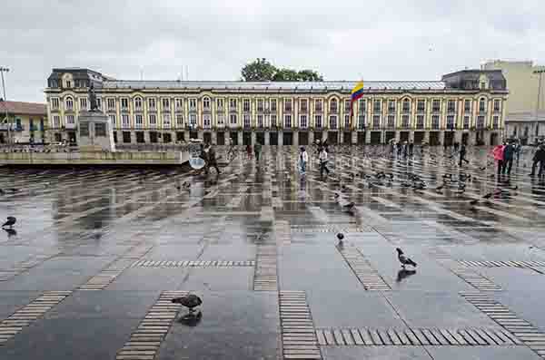 12 - Colombia - Bogota - plaza Bolivar - palacio Lievano